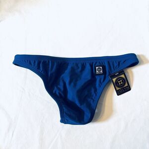 Jolyn Clothing‎ Bikini Bottoms Brazil Cut Medium Cobalt Blue New with tags